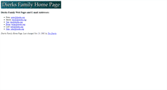 Desktop Screenshot of dierks.org