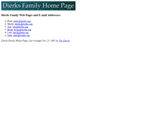 Tablet Screenshot of dierks.org